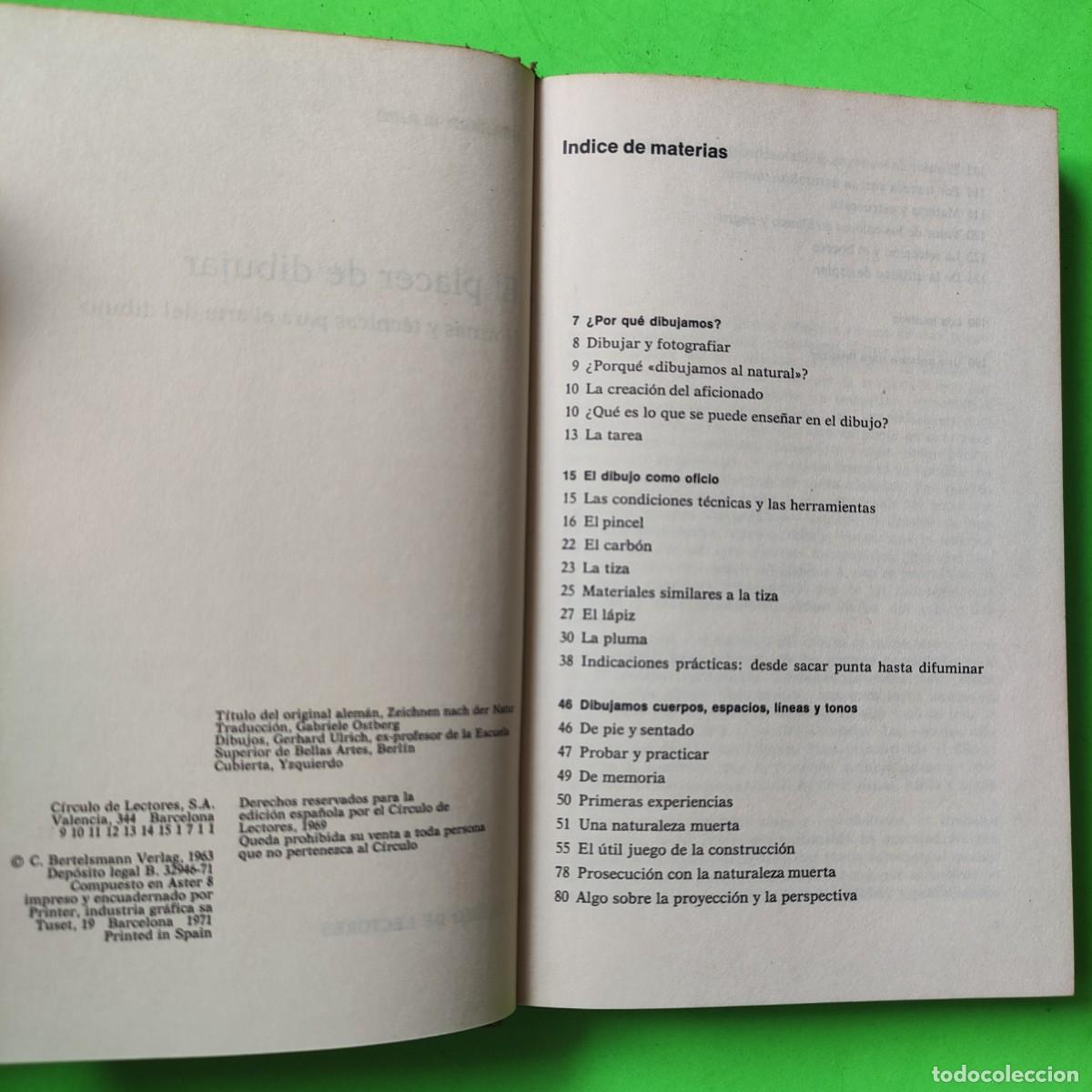 Libros de segunda mano: EL PLACER DE DIBUJAR .. GERHARD ULRICH -- CIRCULO 1973 ** juani - Foto 2