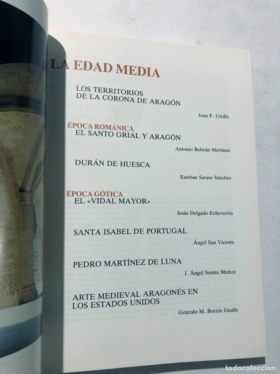 Libros de segunda mano: ARAG&Oacute;N EN EL MUNDO / ZARAGOZA 1988 / SIN USAR - Foto 2