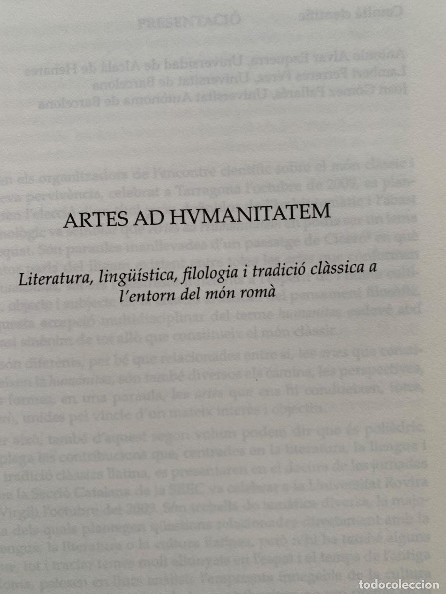 Libros de segunda mano: Artes ad Humanitatem (Bols 48) - Foto 3