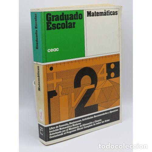 Libros de segunda mano: GRADUADO ESCOLAR. CEAC MATEMATICAS - VARIOS - Sin Especificar