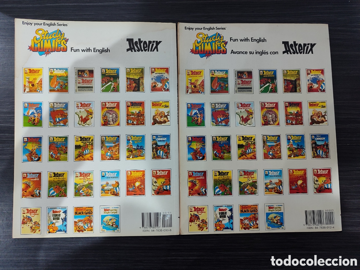 Libros de segunda mano: Asterix 2 Comics en Ingles - Foto 2