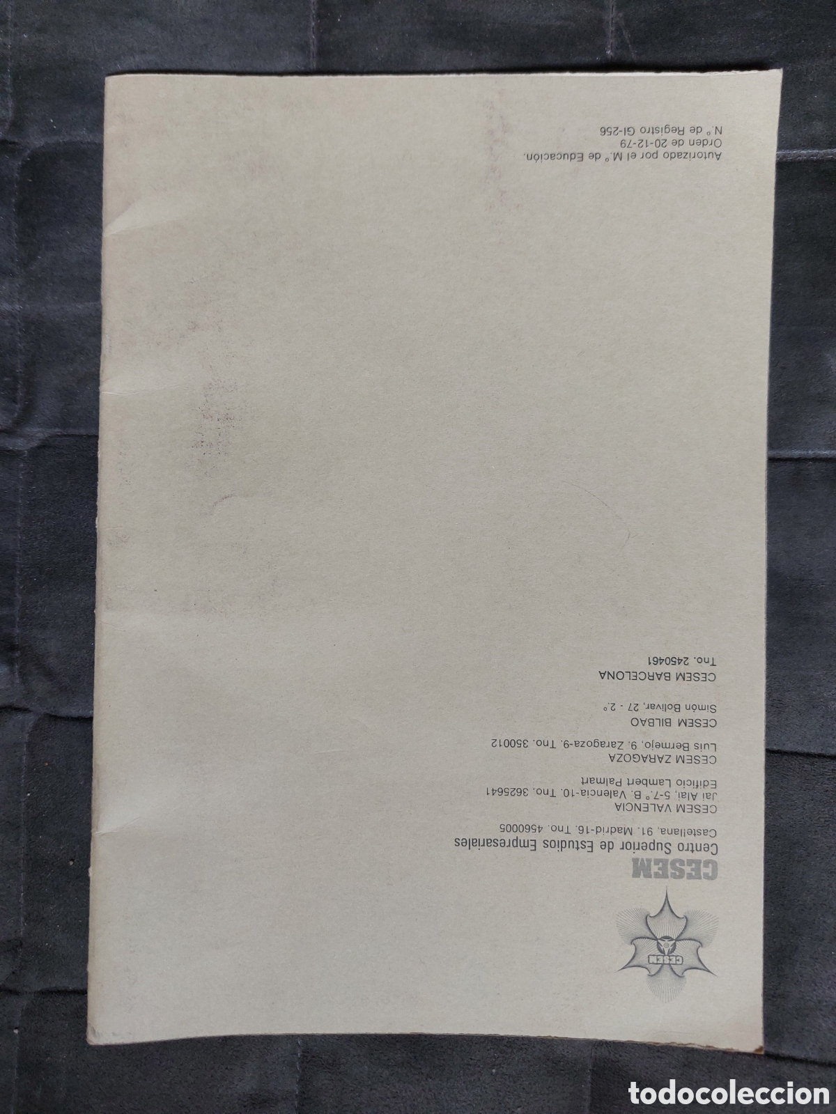 Libros de segunda mano: LIBRILLO PROGRAMAS DE DIRECCION 1982-1983 - Foto 2