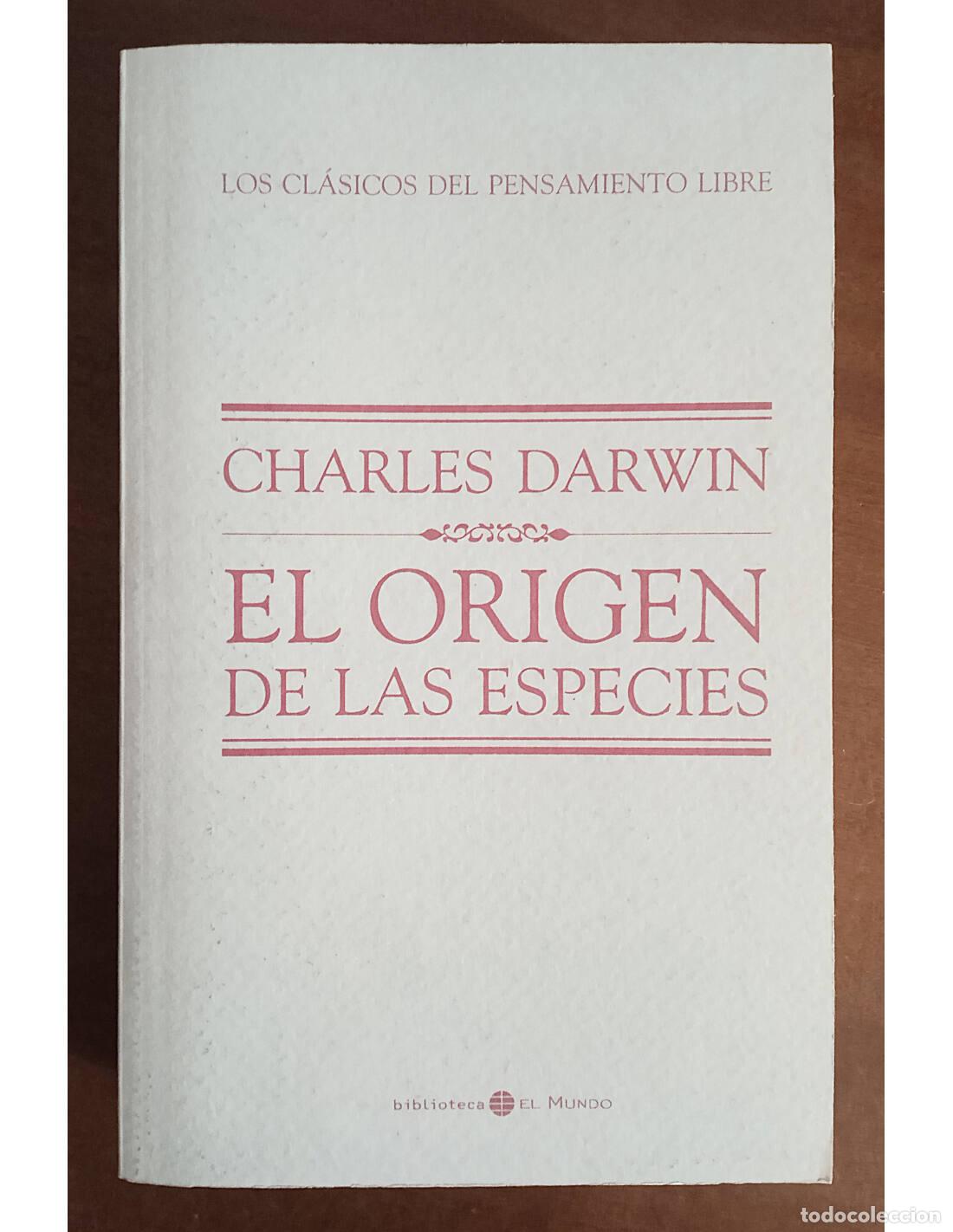 Libros de segunda mano: EL ORIGEN DE LAS ESPECIES. DARWIN, Charles. Ediciones de El Mundo. 2011. - Foto 1