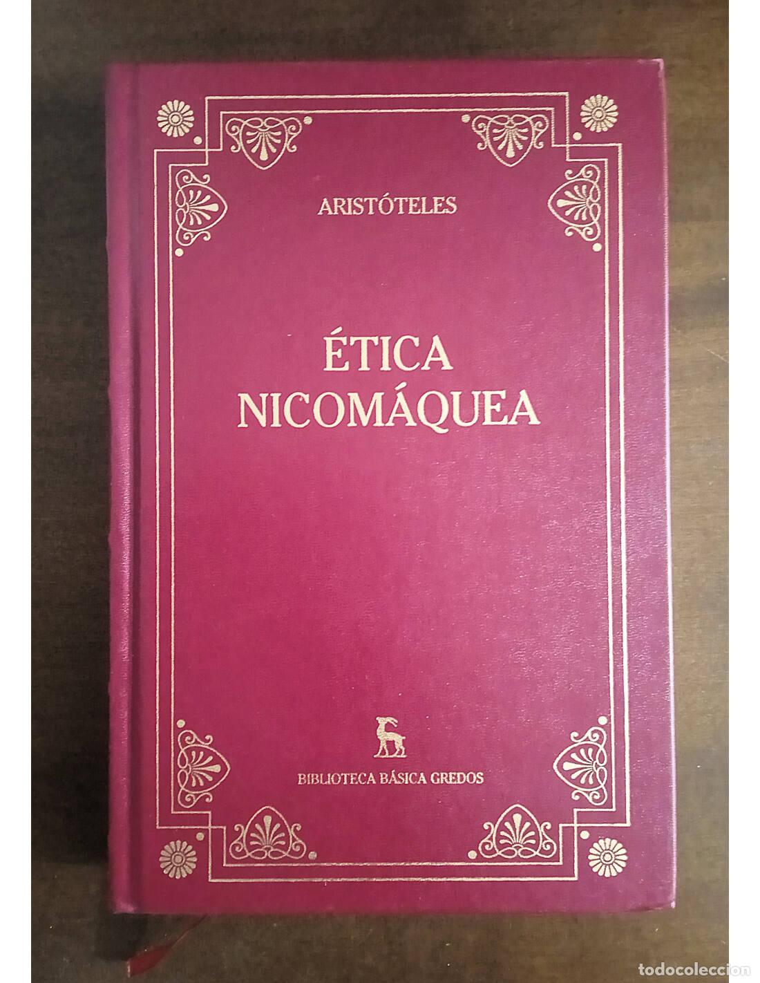 Libros de segunda mano: &Eacute;TICA NICOM&Aacute;QUEA. ARIST&Oacute;TELES. Editorial Gredos. 2000. - Foto 1