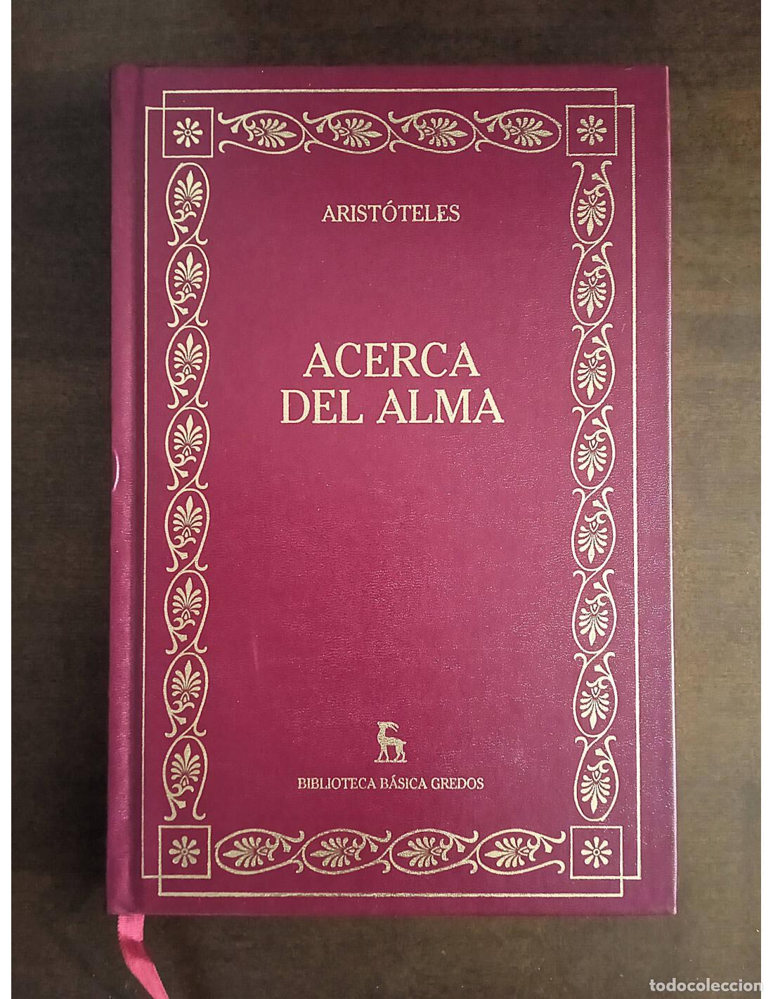 Libros de segunda mano: ACERCA DEL ALMA. ARIST&Oacute;TELES. Editorial Gredos. 2000. - Foto 1