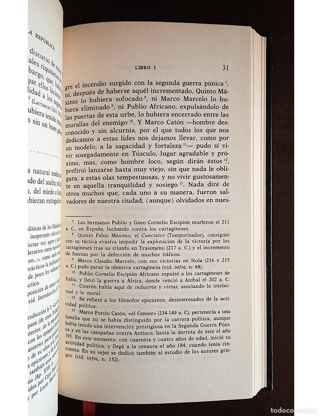 Libros de segunda mano: SOBRE LA REP&Uacute;BLICA. CICER&Oacute;N. Editorial Gredos. 2000. - Foto 3