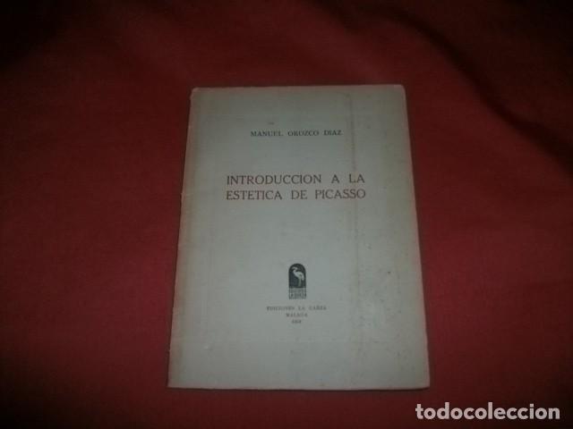 Libros de segunda mano: INTRODUCCI&Oacute;N A LA EST&Eacute;TICA DE PICASSO - MANUEL OROZCO D&Iacute;AZ - Foto 1