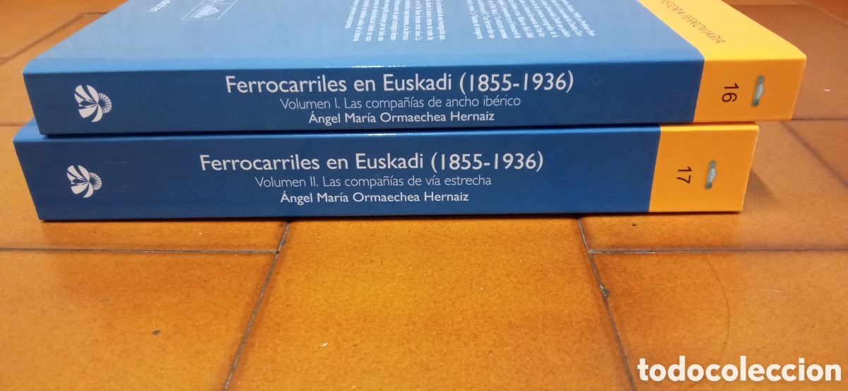 Libros de segunda mano: FERROCARRILES EN EUSKADI (1855-1936) - Foto 3
