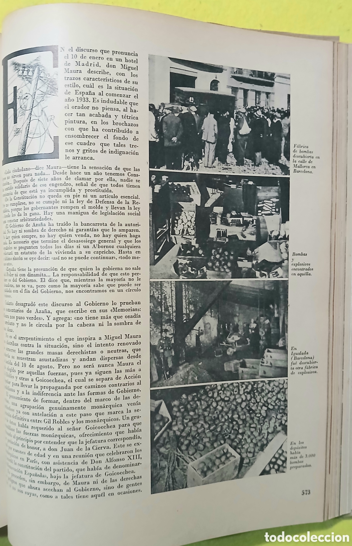 Libros de segunda mano: Historia de la Cruzada Espa&ntilde;ola - Foto 6