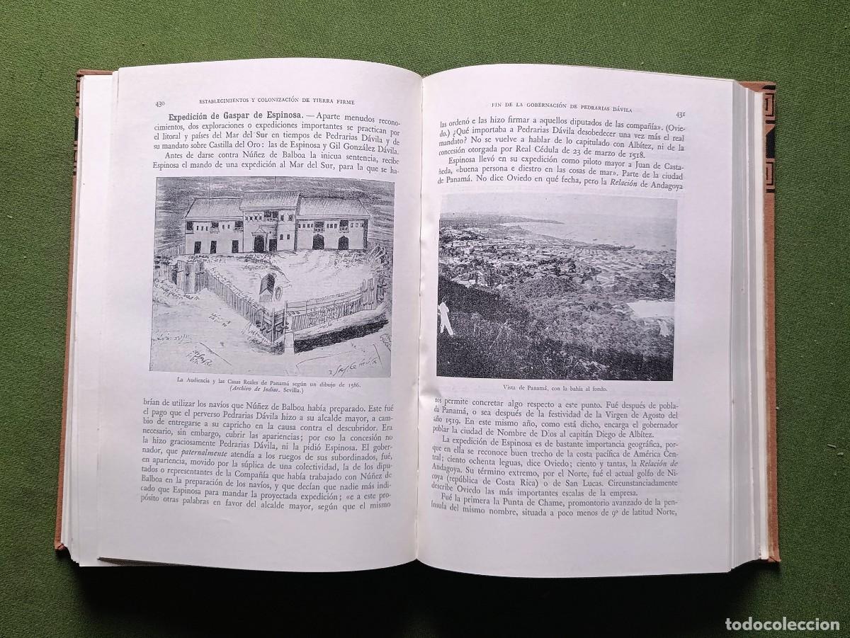 Libros de segunda mano: HIST&Oacute;RIA DE AMERICA - Dir. ANTONIO BALLESTEROS - 1&ordf; ed. 1952 - D20 - Foto 6