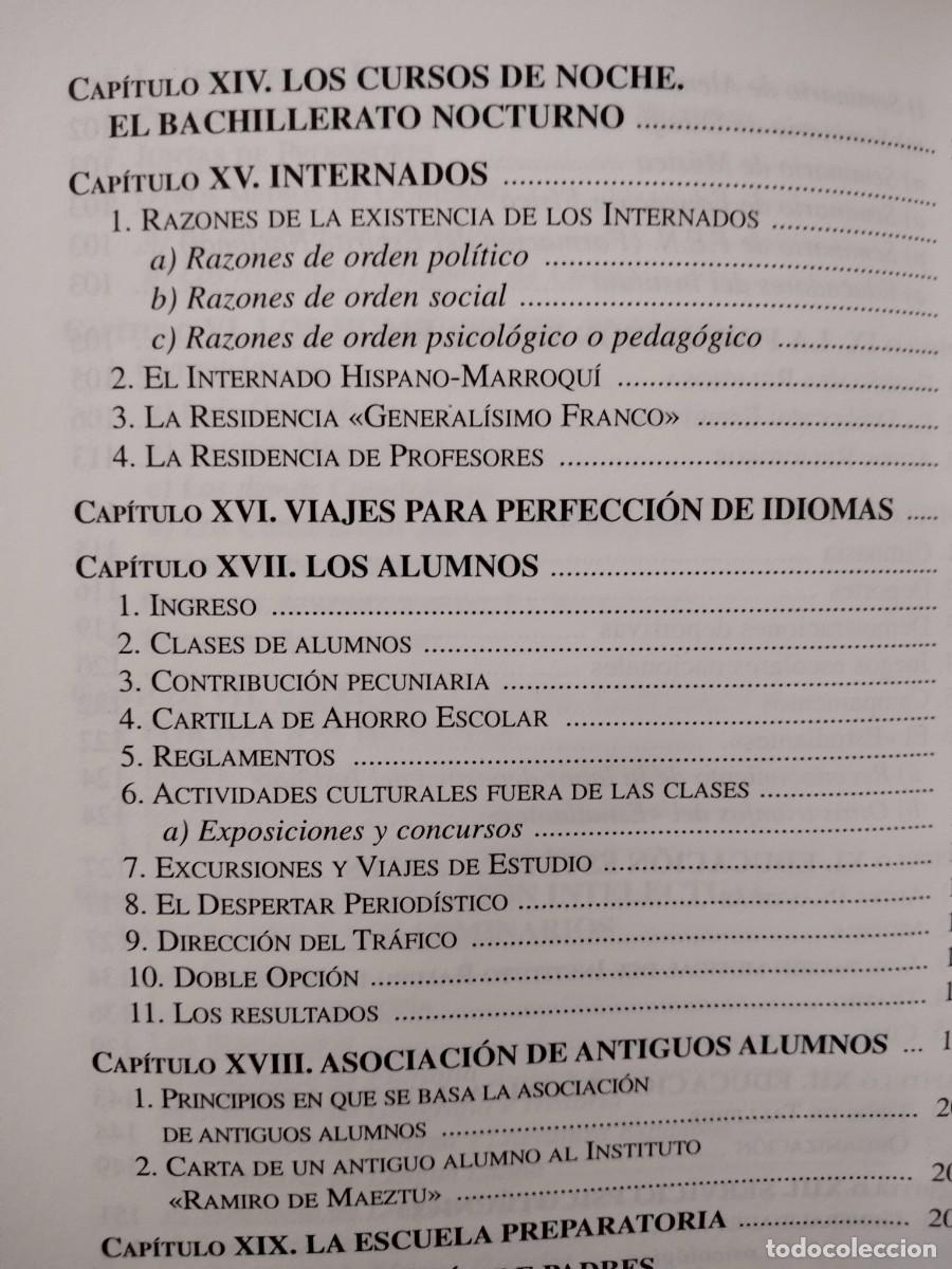 Libros de segunda mano: Historia del Instituto Ramiro de Maeztu de Madrid. - Foto 7