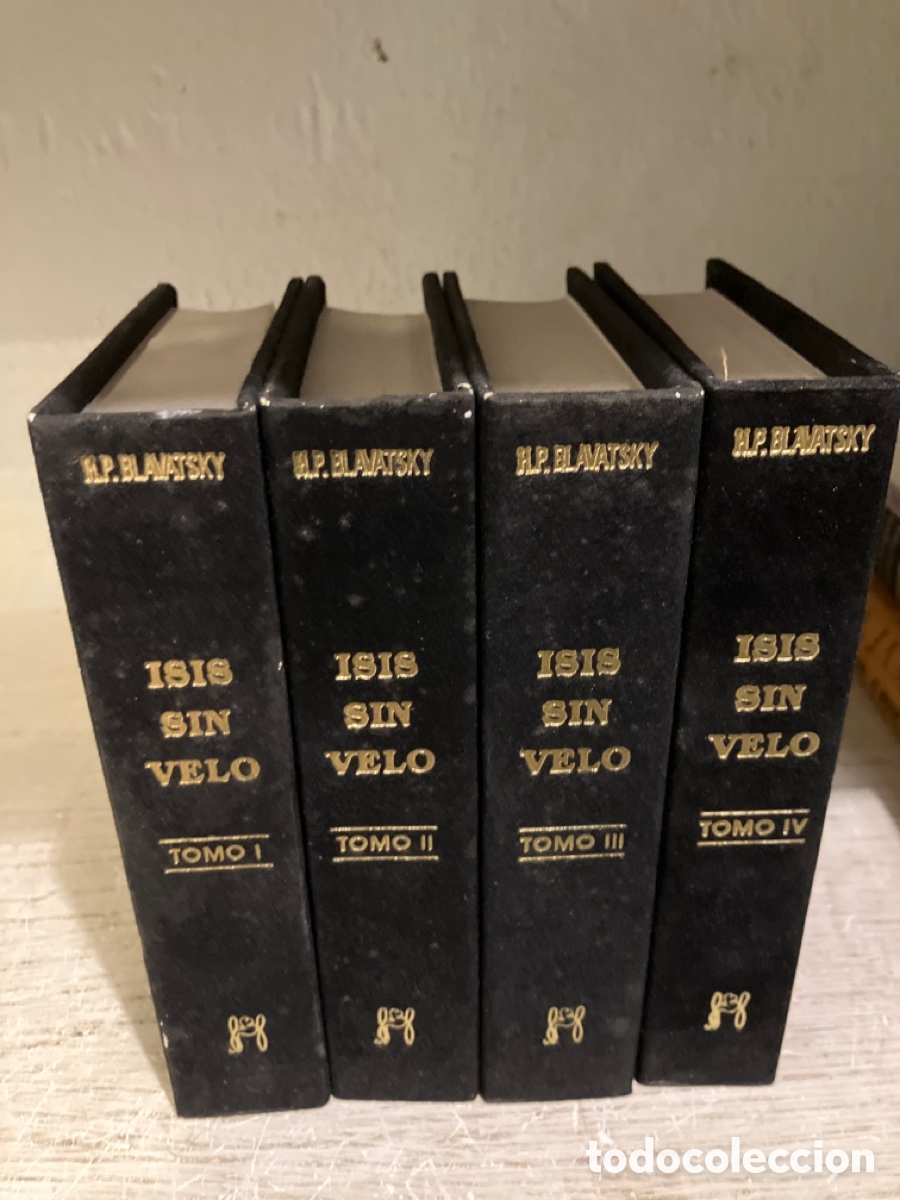 Libros de segunda mano: Isis sin vuelo. Blavatsky. 4 tomos completa - Foto 2