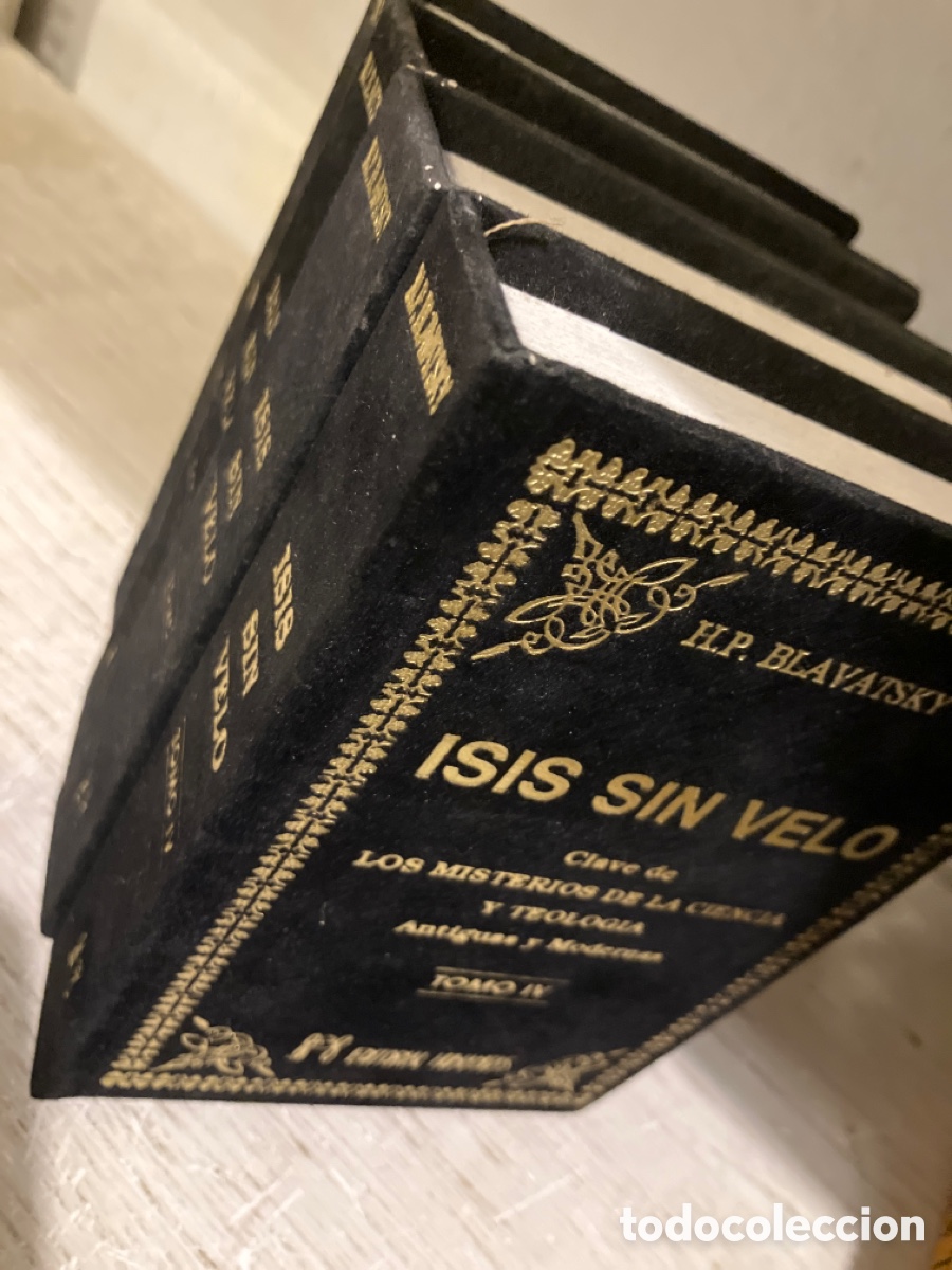 Libros de segunda mano: Isis sin vuelo. Blavatsky. 4 tomos completa - Foto 1