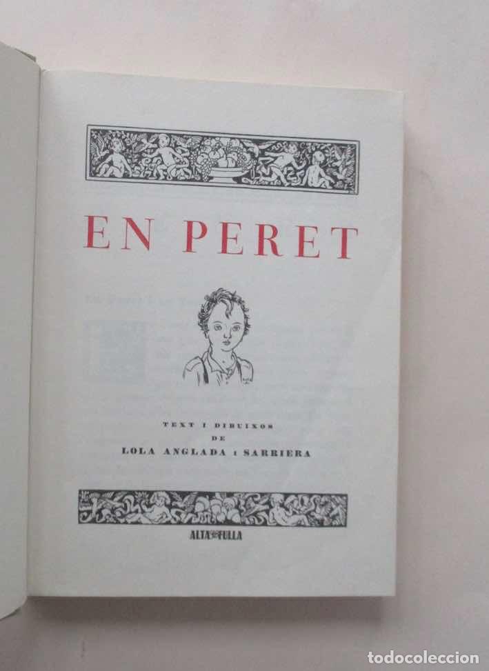 Libros de segunda mano: EN PERET - LOLA ANGLADA - Foto 2