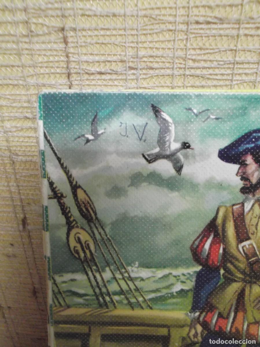 Libros de segunda mano: Juan Sebastian Elcano versi&oacute;n de L.M Astigarraga.N&ordm;4. 1963 - Foto 3