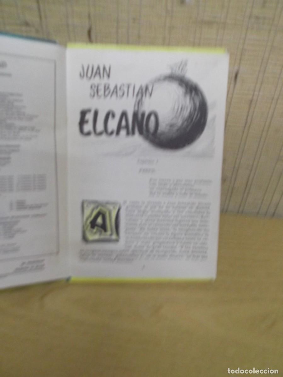 Libros de segunda mano: Juan Sebastian Elcano versi&oacute;n de L.M Astigarraga.N&ordm;4. 1963 - Foto 5