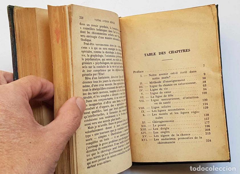 Libros de segunda mano: La main et son mystere, Jacques Marion, 1928 - Foto 5