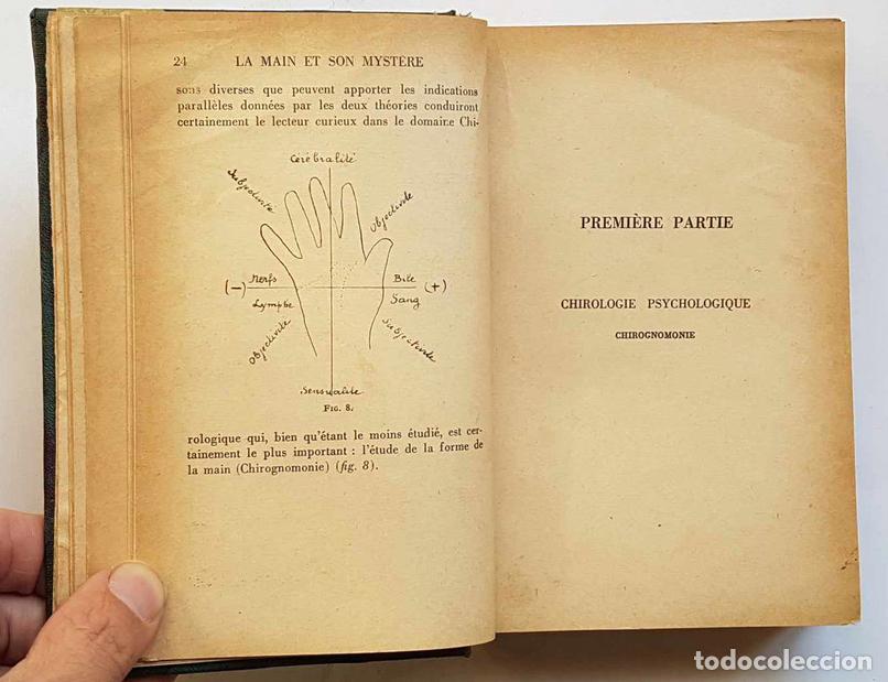 Libros de segunda mano: La main et son mystere, Jacques Marion, 1928 - Foto 7
