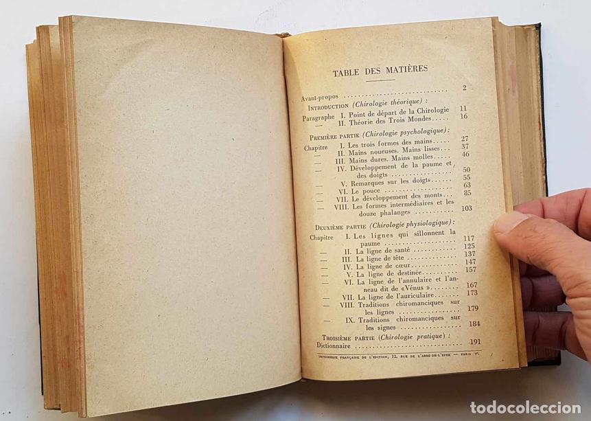 Libros de segunda mano: La main et son mystere, Jacques Marion, 1928 - Foto 9
