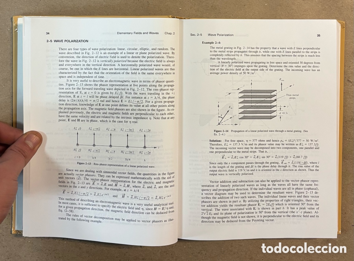 Libros de segunda mano: MICROWAVE ENGINEERING, PASSIVE CIRCUITS. PETER A. RIZZI. PRENTICE HALL 1988. - Foto 3