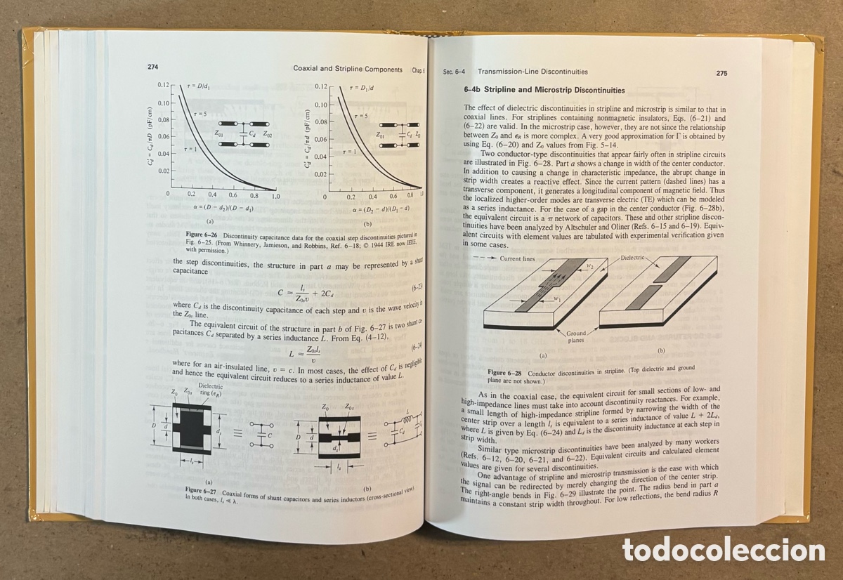 Libros de segunda mano: MICROWAVE ENGINEERING, PASSIVE CIRCUITS. PETER A. RIZZI. PRENTICE HALL 1988. - Foto 5