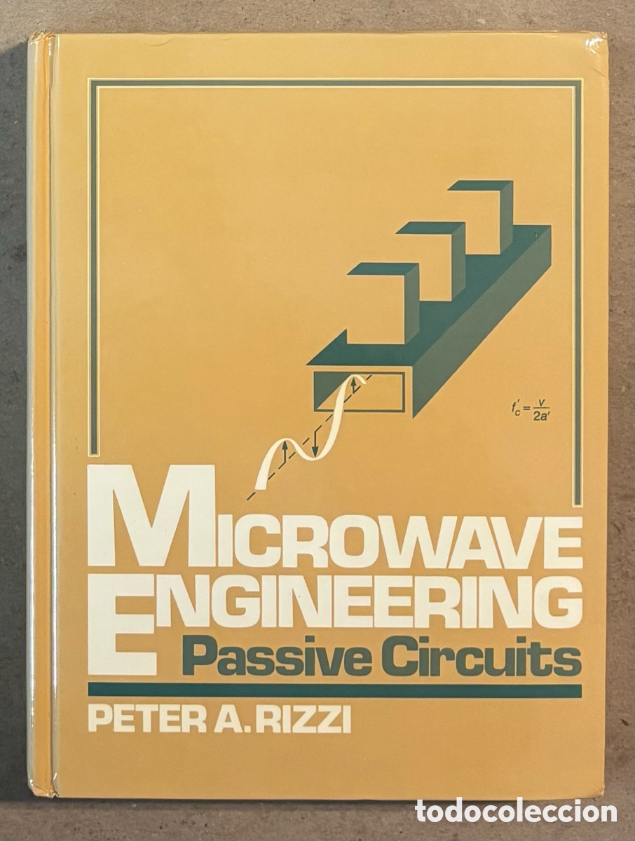 Libros de segunda mano: MICROWAVE ENGINEERING, PASSIVE CIRCUITS. PETER A. RIZZI. PRENTICE HALL 1988. - Foto 1