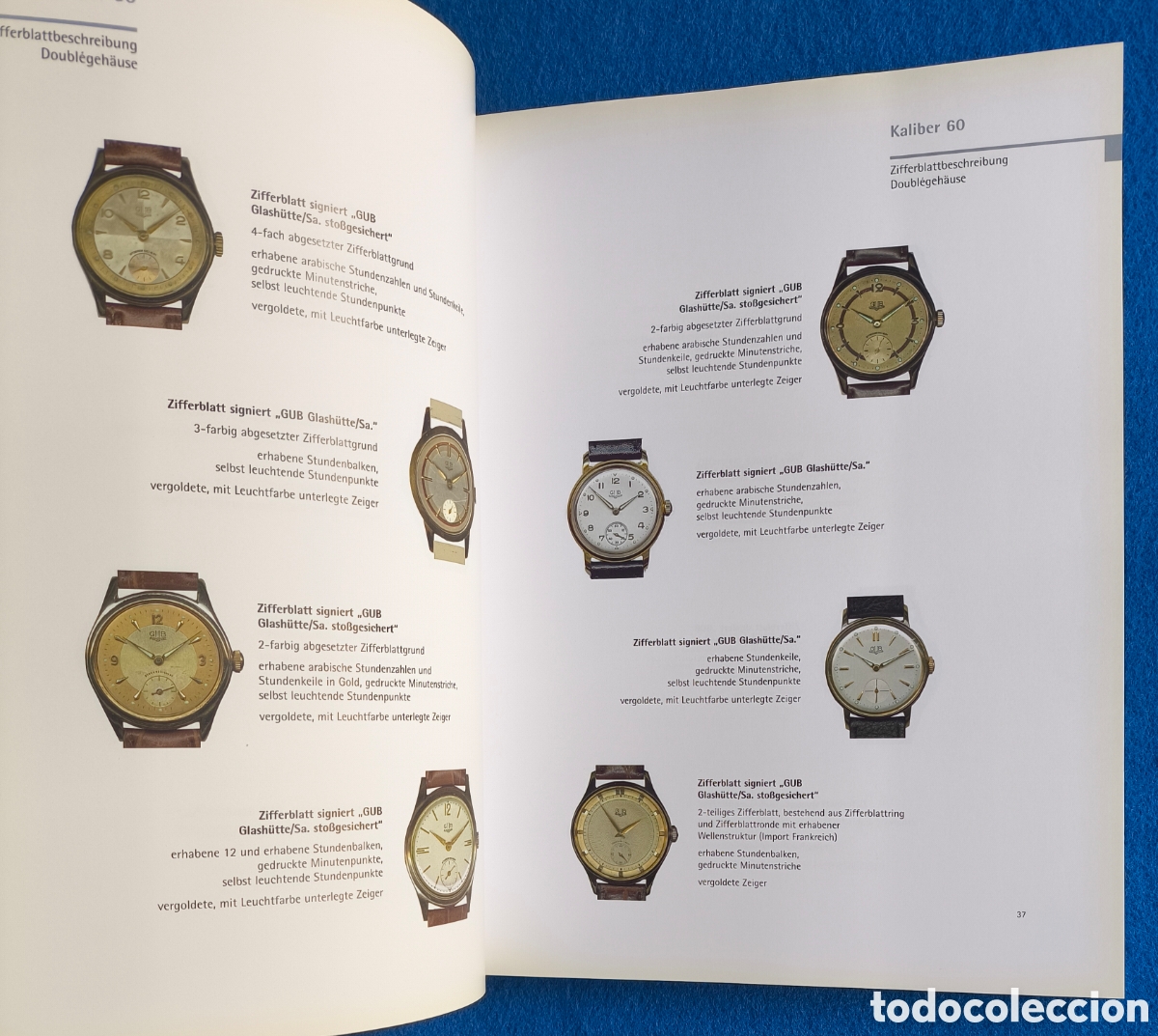 Libros de segunda mano: GLASH&Uuml;TTE WATCH BOOK LIBRO DESCATALOGADO - Foto 3