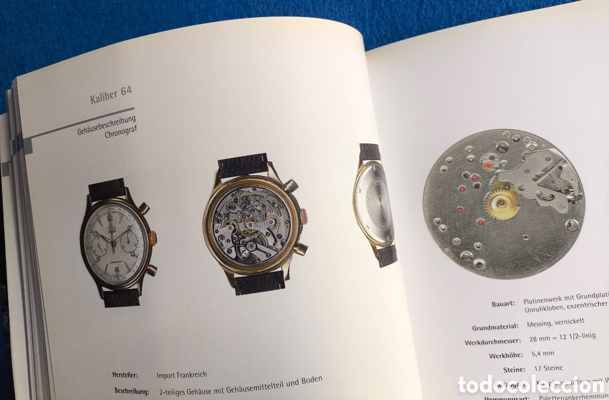 Libros de segunda mano: GLASH&Uuml;TTE WATCH BOOK LIBRO DESCATALOGADO - Foto 4