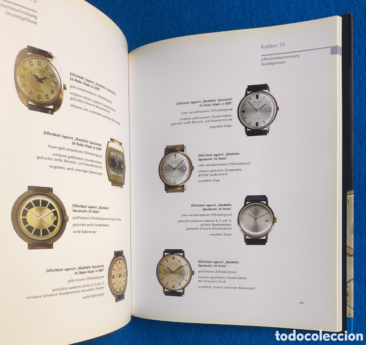 Libros de segunda mano: GLASH&Uuml;TTE WATCH BOOK LIBRO DESCATALOGADO - Foto 7