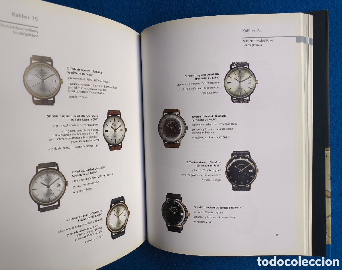 Libros de segunda mano: GLASH&Uuml;TTE WATCH BOOK LIBRO DESCATALOGADO - Foto 12