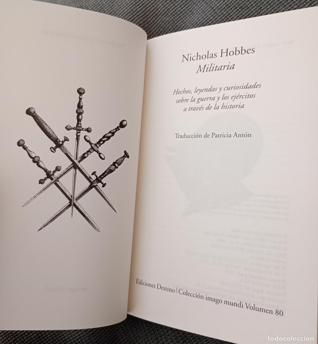 Libros de segunda mano: Militaria, Nicholas Hobbes (Destino, 2005) - Foto 3