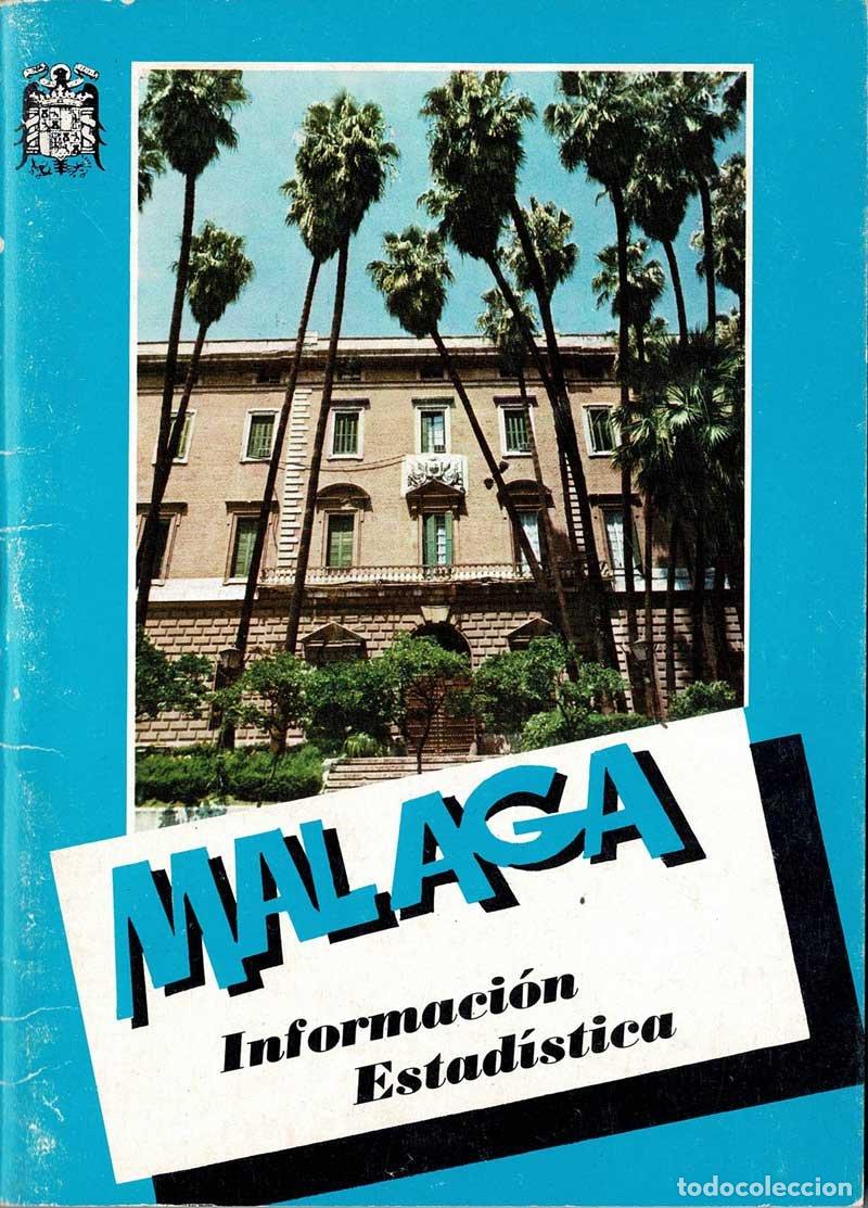 Libros de segunda mano: M&aacute;laga. Informaci&oacute;n Estad&iacute;stica - Foto 1