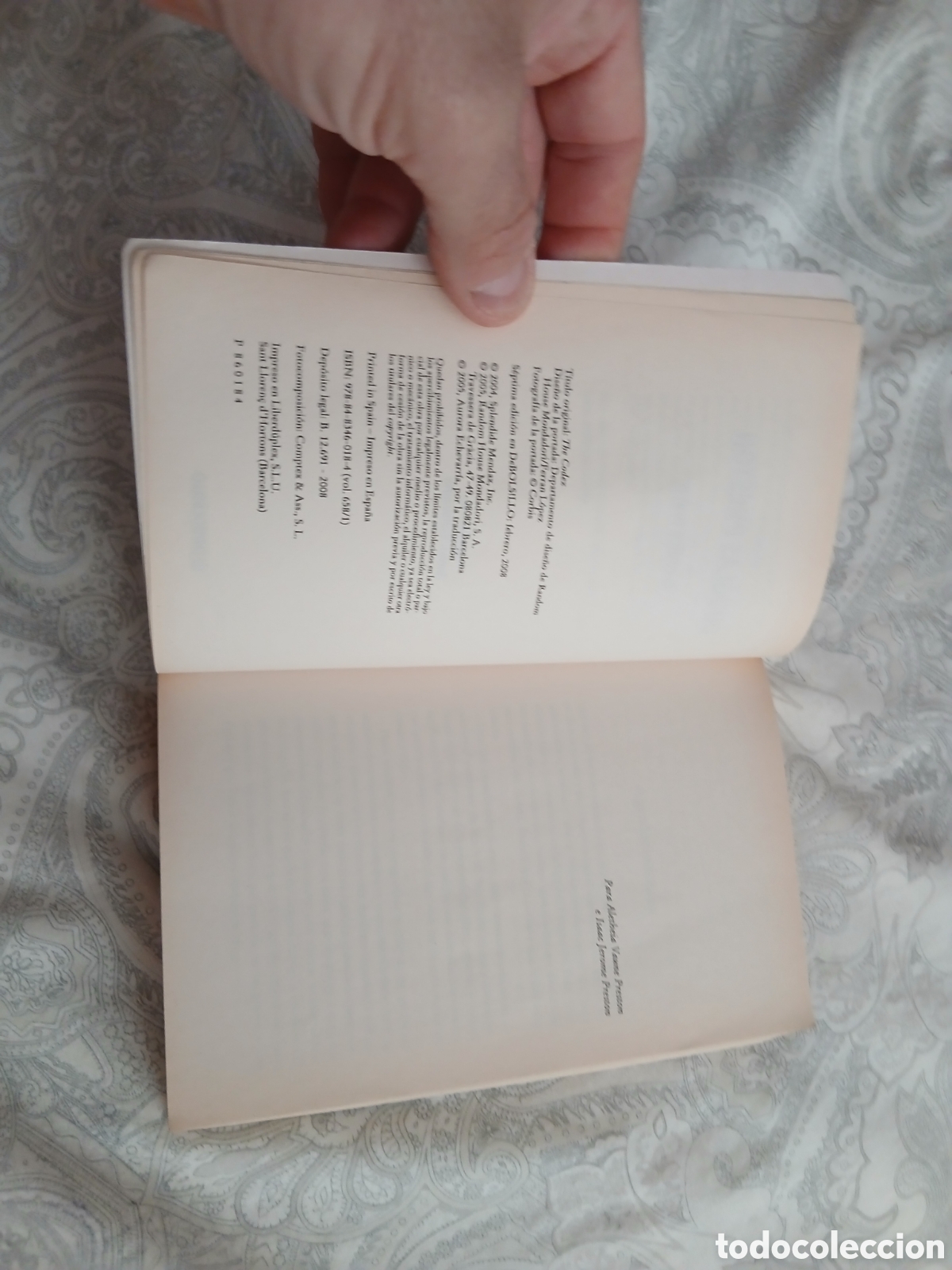 Libros de segunda mano: Libro El C&oacute;dice Maya -Douglas Preston- Ed. DeBolsillo - Foto 4