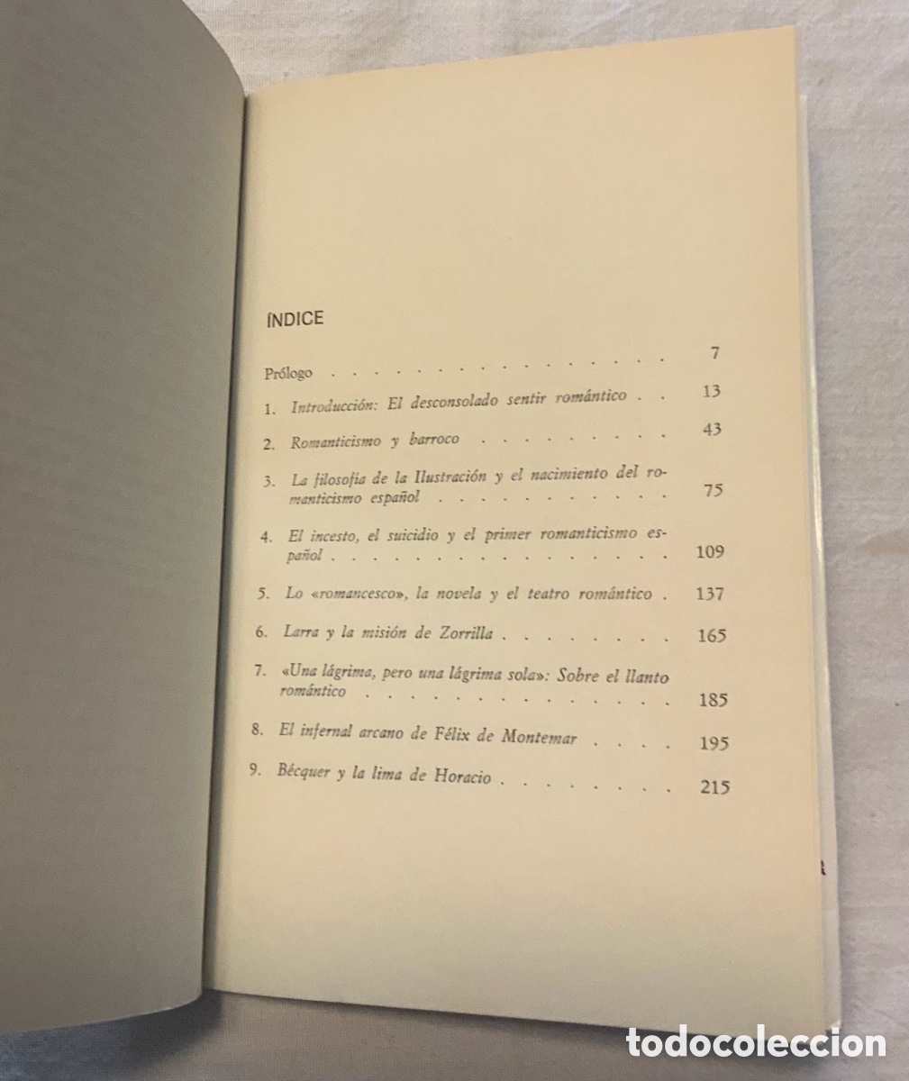 Libros de segunda mano: Trayectoria del romanticismo espa&ntilde;ol. R. Sebold - Foto 4