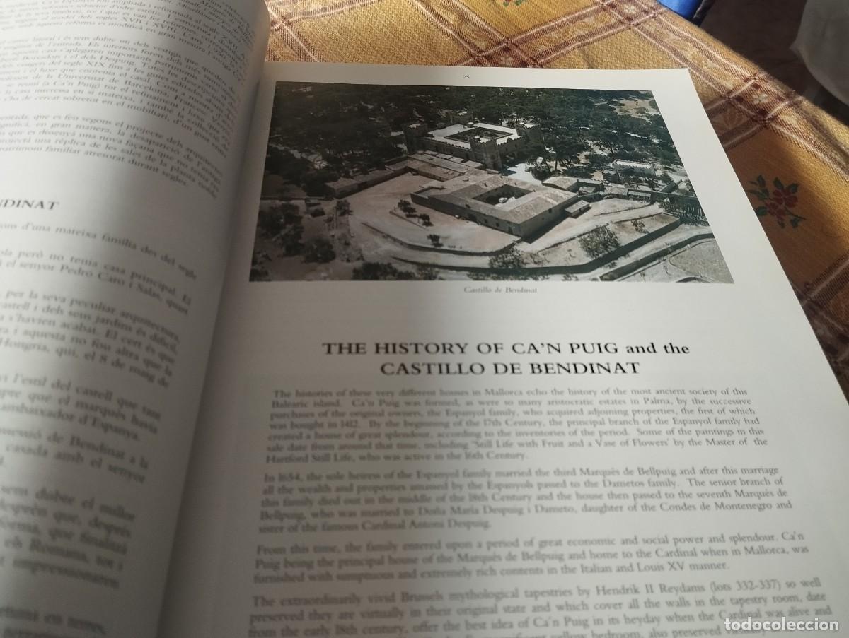 Libros de segunda mano: CAN PUIG Y CASTILLO DE BENDINAT, MALLORCA 1999. -CHRISTIES - Foto 2