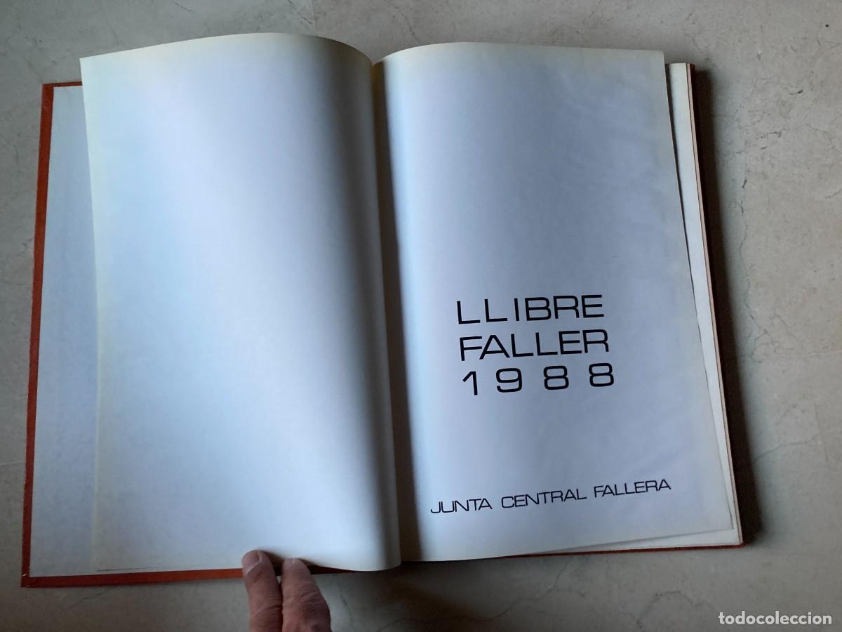 Libros de segunda mano: LIBRO FALLAS VALENCIA / LLIBRE FALLER 1988 - JUNTA CENTRAL FALLERA - 113 p&aacute;ginas - Foto 4
