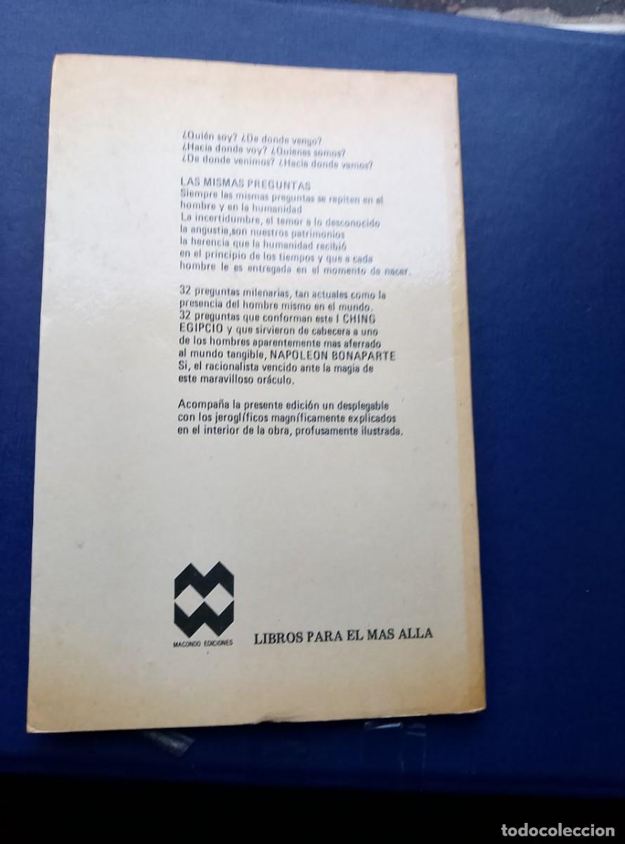 Libros de segunda mano: el libro del destino i ching egipcio - Foto 2