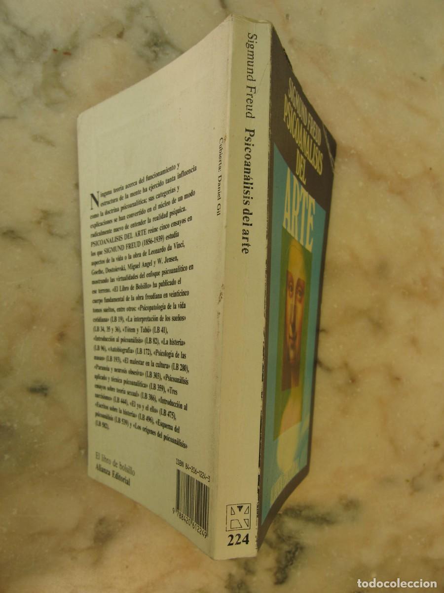 Libros de segunda mano: SIGMUND FREUD Psicoanalisis del Arte 1978 - Foto 2