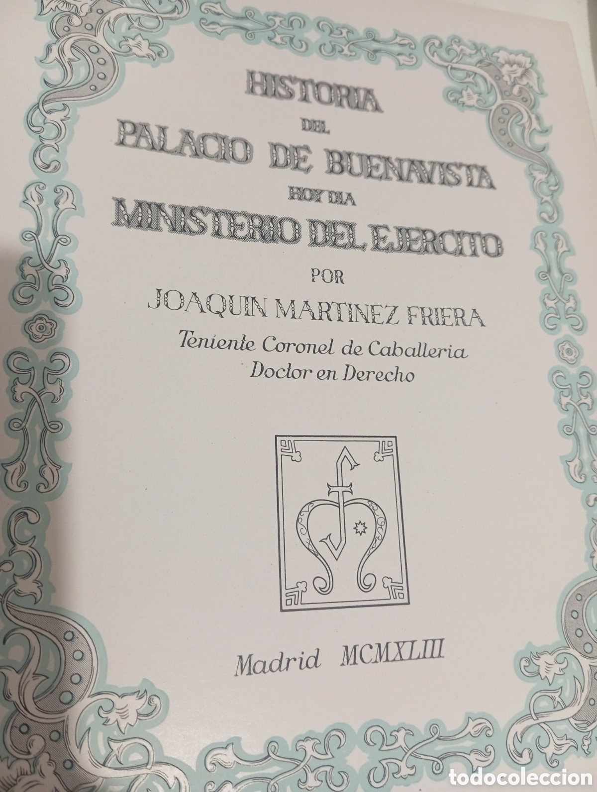 Libros de segunda mano: Historia del palacio de Buenavista 1943 - Foto 5