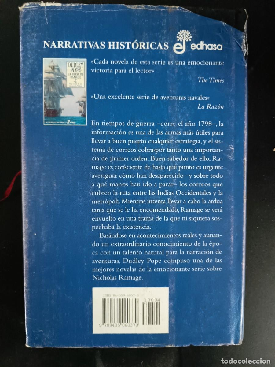 Libros de segunda mano: La presa de Ramage Dudley Pope - Foto 2