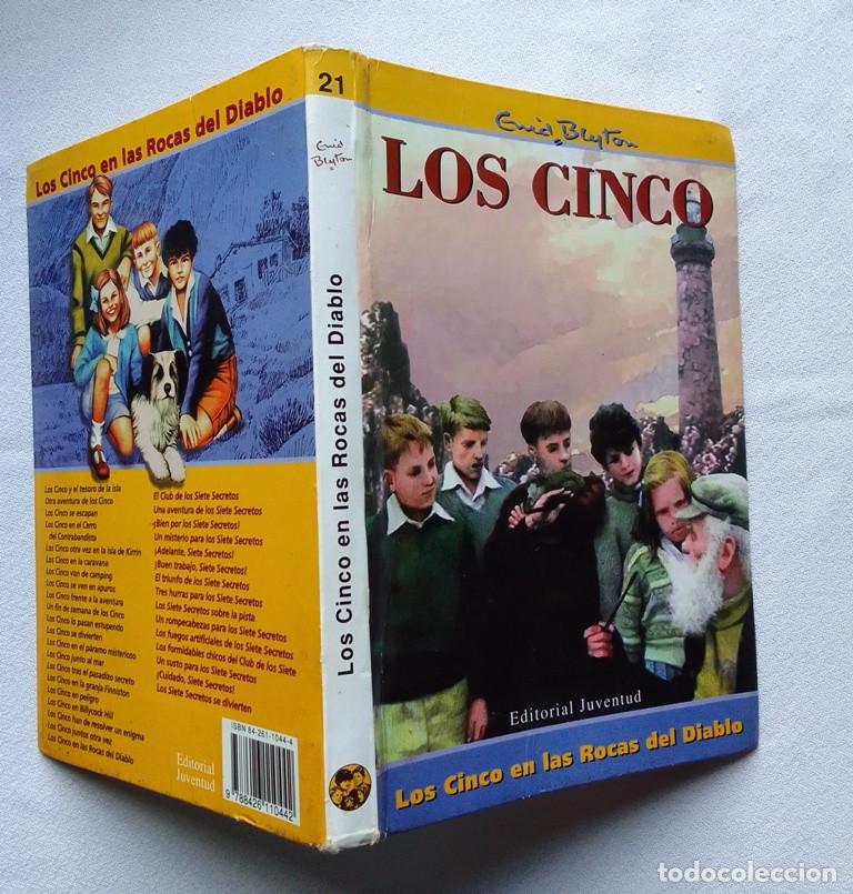 Libros de segunda mano: Libro Los Cinco en las Rocas del Diablo -Enid Blyton - Foto 1