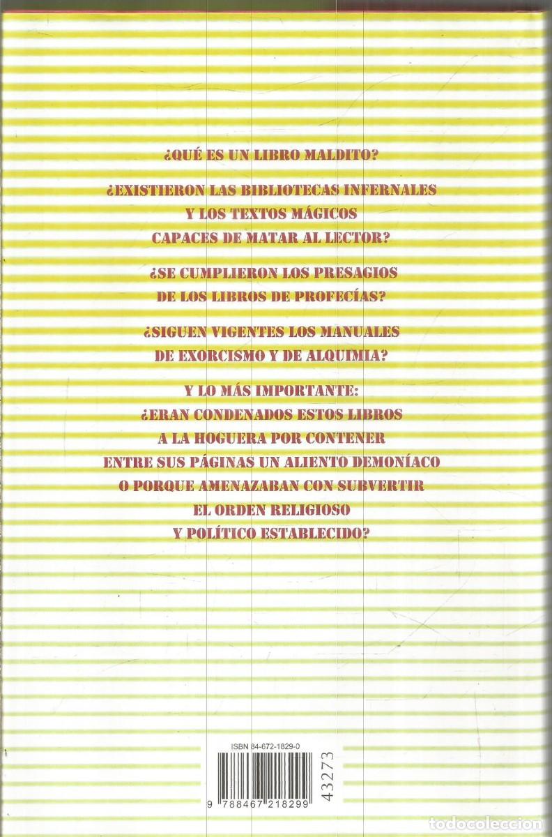 Libros de segunda mano: MAR REY BUENO. LOS LIBROS MALDITOS. CIRCULO DE LECTORES - Foto 2