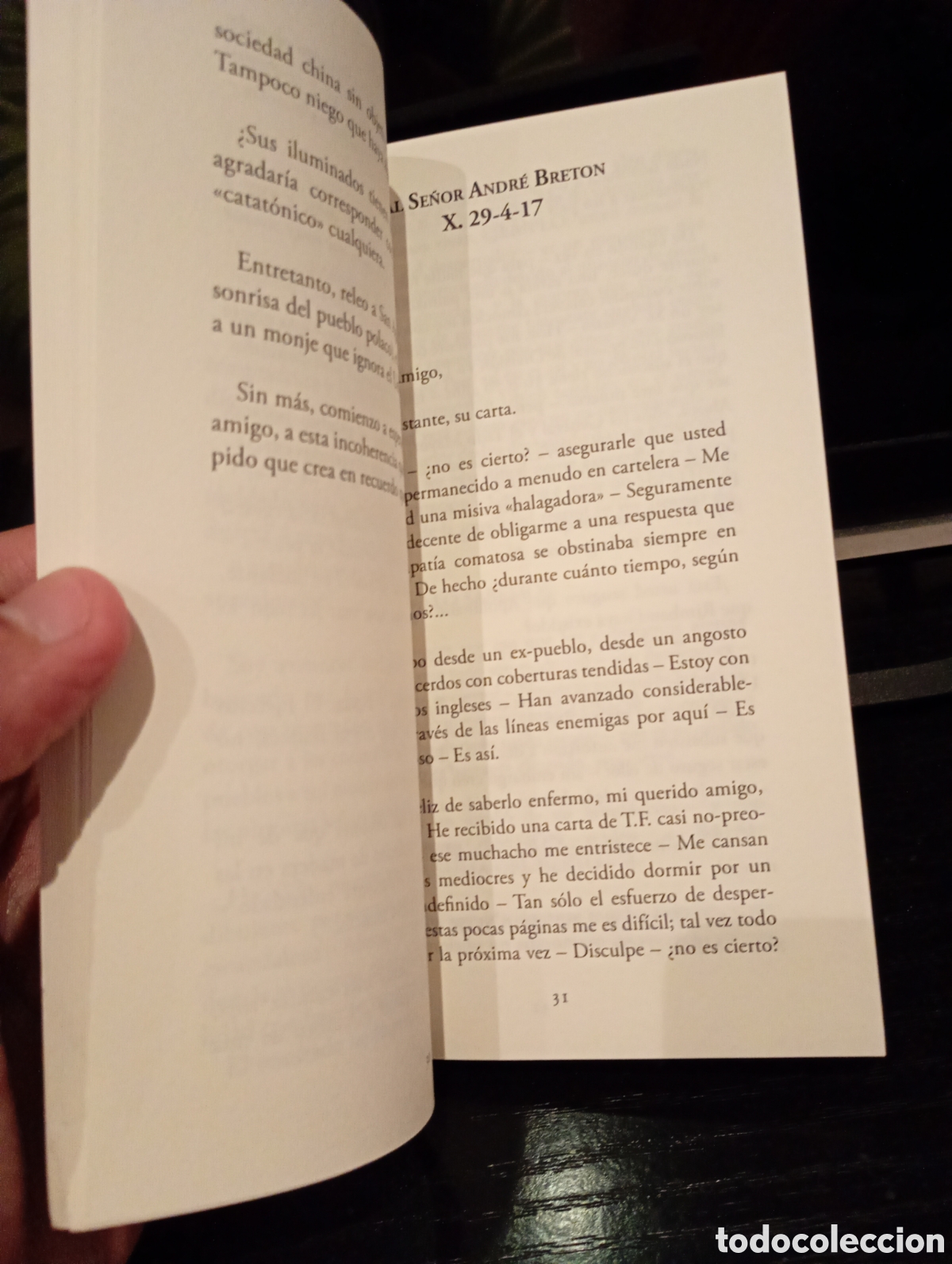 Libros de segunda mano: Jacques Vach&eacute; - Cartas de guerra (Editorial Cuneta, Chile) - Foto 3