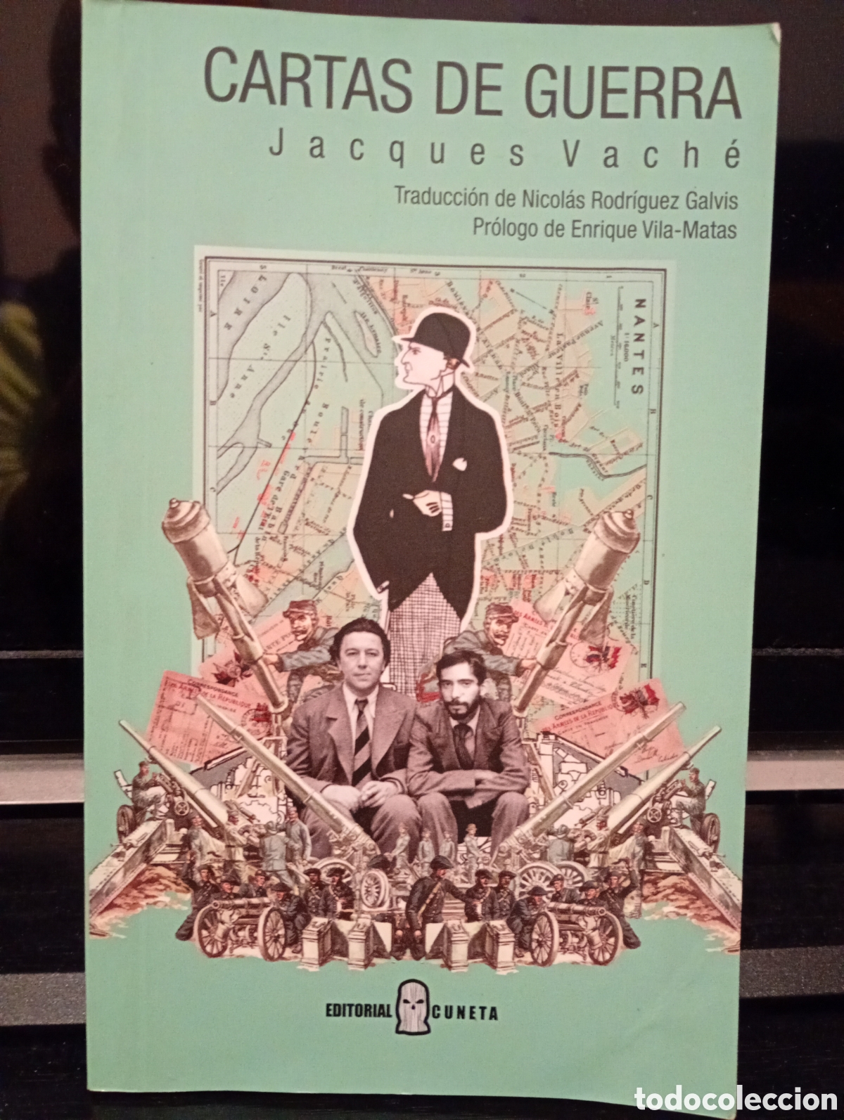 Libros de segunda mano: Jacques Vach&eacute; - Cartas de guerra (Editorial Cuneta, Chile) - Foto 1