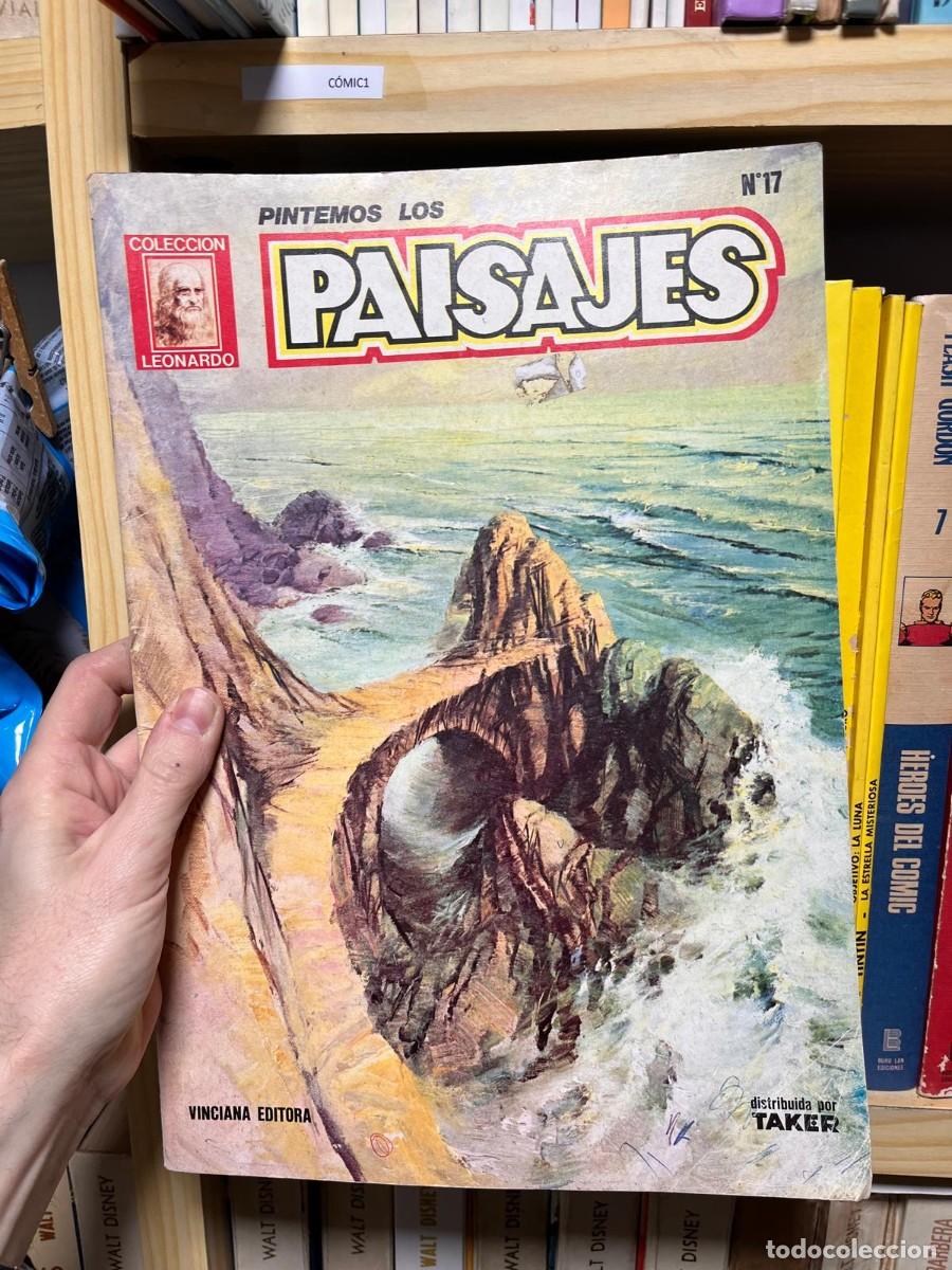Libros de segunda mano: C&Oacute;MIC1 -PINTEMOS LOS PAISAJES - COL. LEONARDO - Foto 1