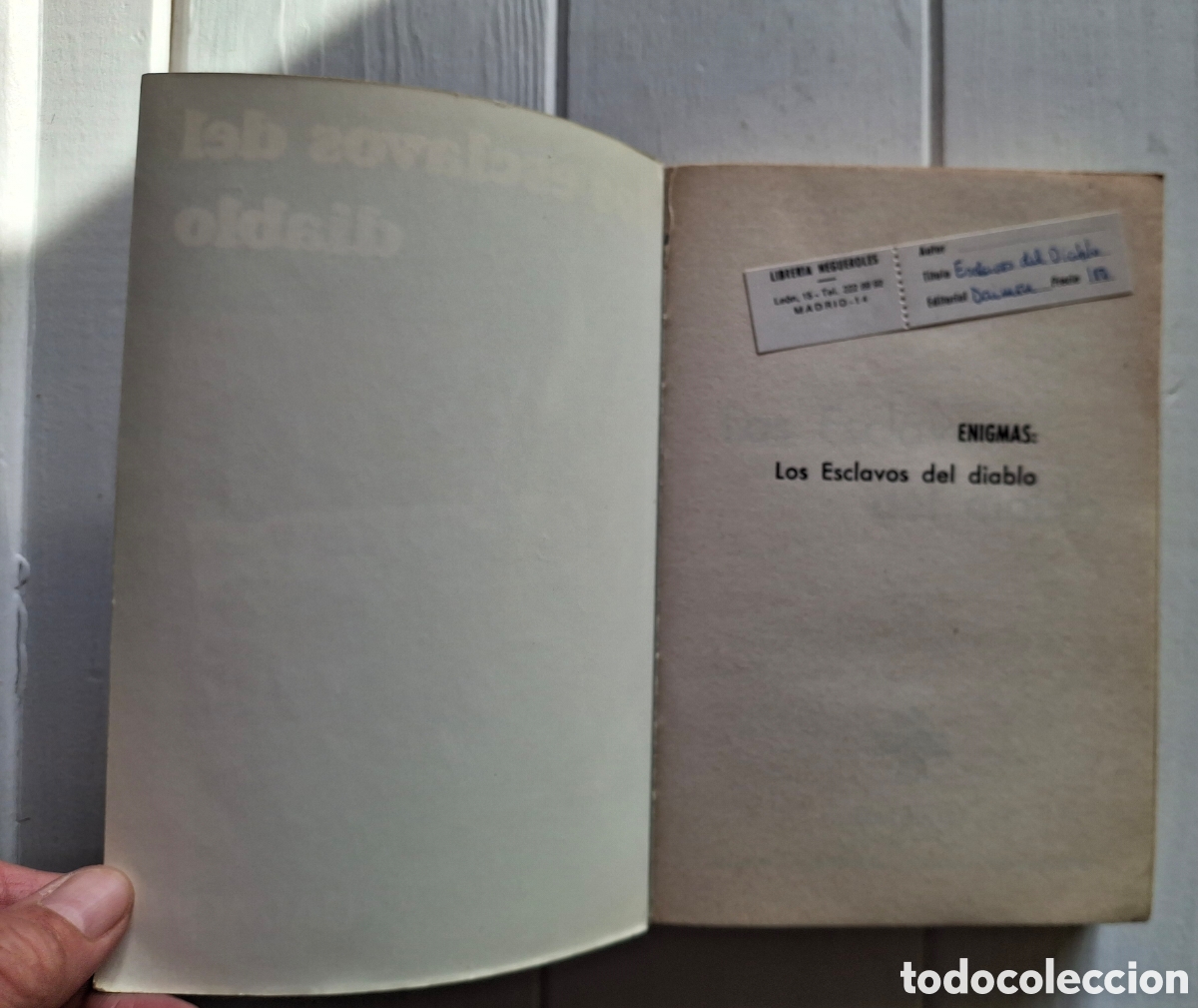 Libros de segunda mano: LOS ESCLAVOS DEL DIABLO, DEMAIX, 1971 - Foto 3