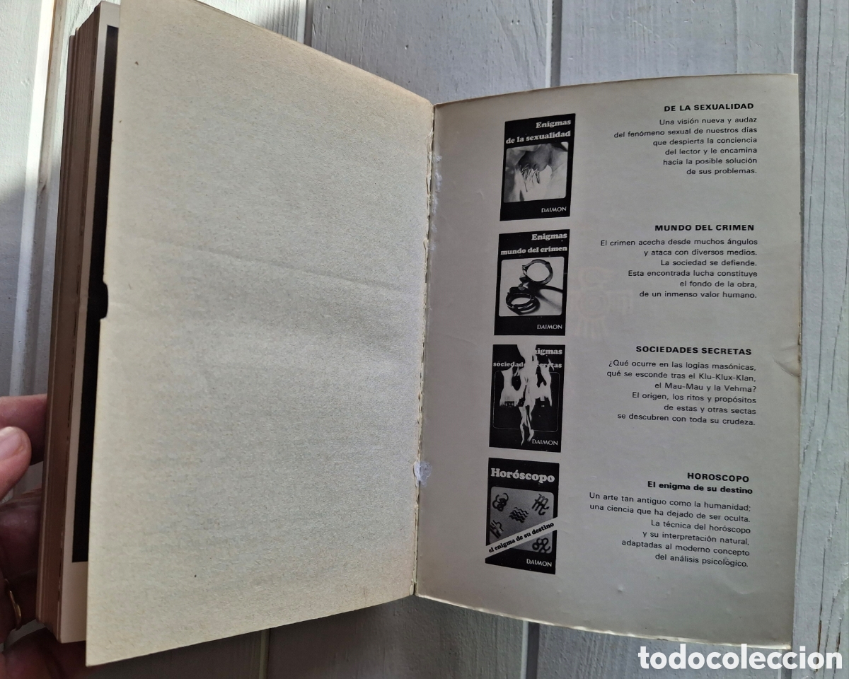 Libros de segunda mano: LOS ESCLAVOS DEL DIABLO, DEMAIX, 1971 - Foto 7