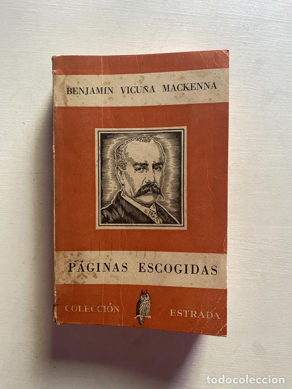 Second hand books: Paginas escogidas - Vicu&ntilde;a Mackenna Benjamin
