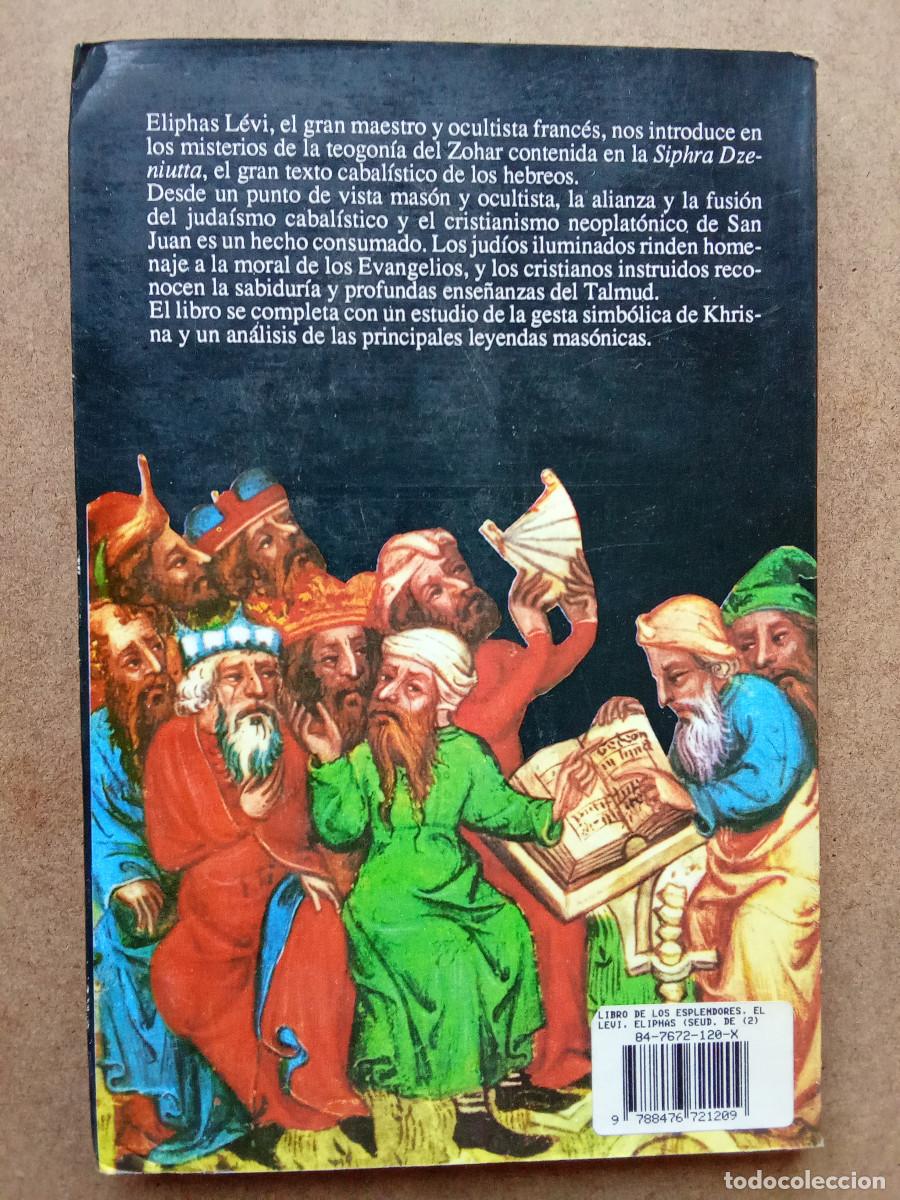 Libros de segunda mano: Eliphas Levi - El libro de los esplendores - Foto 2