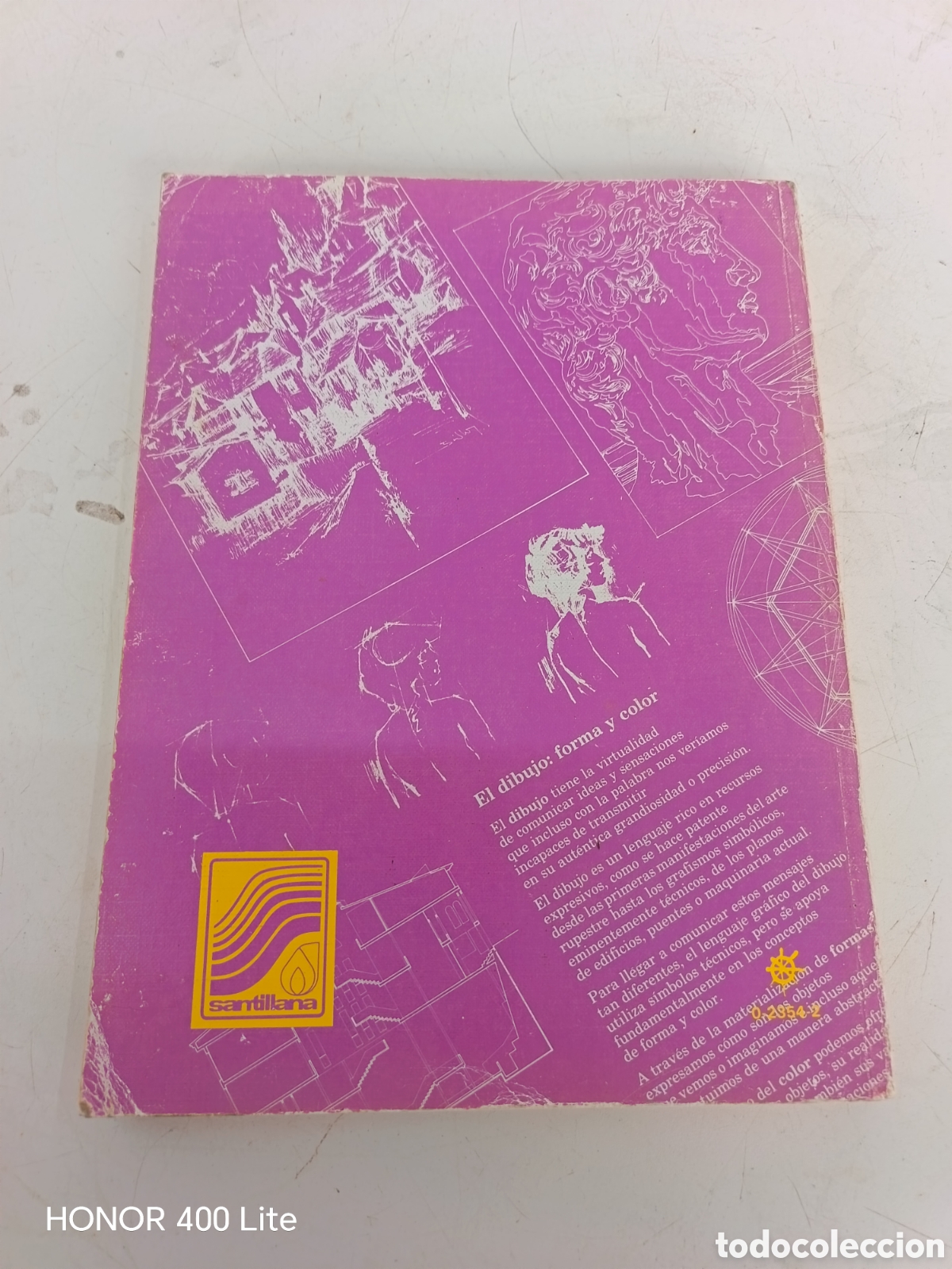 Libros de segunda mano: Libro Dibujo 1&deg; BUP Santillana - Foto 2